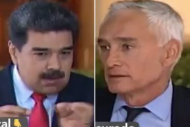 ¡IMPERDIBLE! “Esta entrevista no tiene ningún sentido para mí”: Difunden otro video de la pataleta de Maduro ante Ramos