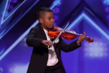 ¡INCREÍBLE! La conmovedora historia del niño que impresionó a todos con su violín en America’s Got Talent: Tenía cáncer y sufrió de bullying