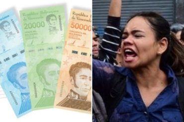 ¡CON TODO! Venezolanos reprochan nuevos billetes de Bs. 10.000, 20.000 y 50.000 a menos de 1 año de la emisión del cono monetario vigente