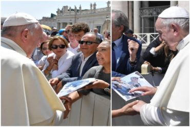 ¡DESESPERADAS! Esposa e hijas de Edgar Zambrano pidieron al papa Francisco que abogue por la libertad del diputado (+Fotos)