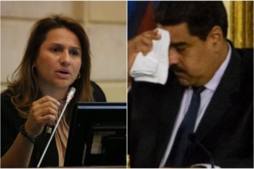 ¡AGARREN, PUES! Paola Holguin: “El que esté contra la narcodictadura tiene que actuar para que caiga” (+Video)