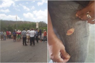 ¡QUÉ ABUSO! Familiares de los desaparecidos en peñero fueron reprimidos por protestar en Falcón (+Fotos)