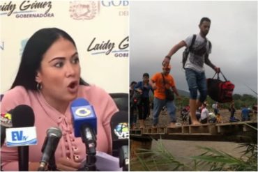 ¡ENTÉRESE! Rescataron a 14 personas de las trochas en la frontera ante crecida del río Táchira, denuncia Laidy Gómez (+Video)