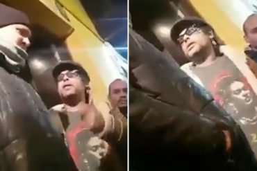 ¡QUÉ FUERTE! El toma y dame entre Servando Primera y un grupo de venezolanos que no lo dejaron entrar a una discoteca en Perú (+Video)