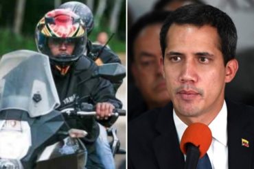 ¡MÍRELOS! Estos son los sujetos que asedian el vehículo en que Guaidó se traslada en medio de su gira nacional (+Fotos)