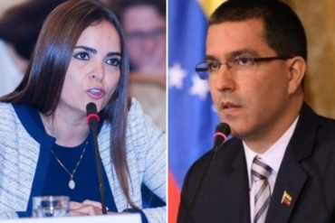 ¡CON TODO! Tamara Sujú se las cantó a a Arreaza por contradicciones sobre “bloqueo” a Cuba: “Vaya mequetrefe”