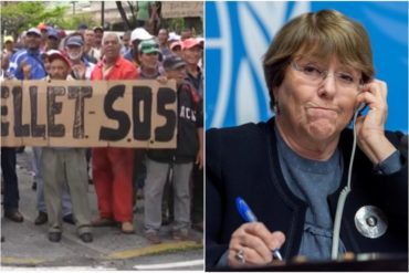 ¡MOSTRARON SU DESCONTENTO! Venezolanos reciben a Bachelet este #19Jun con huelga de hambre (+Video)