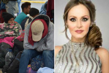 ¡SOLIDARIA! Gabriela Spanic pide solidaridad con migrantes venezolanos en la frontera de Perú (+Video)