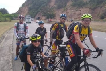 ¡INSPIRADOR! La familia venezolana que migró en bicicleta a Ecuador y la increíble enseñanza que dejó a sus hijos