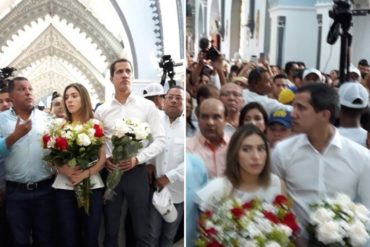 ¡ÚLTIMO MINUTO! Guaidó visitó la Basílica de la Virgen del Valle en Nueva Esparta (+Foto +Videos)