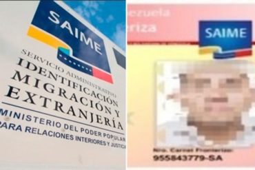 ¡SEPA! Director del Saime asegura que el carnet de movilidad Fronteriza es “inviolable” (+Video)