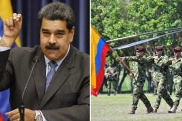 ¡LE CONTAMOS! El curioso mensaje de Maduro a los militares colombianos