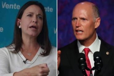 ¡CONTUNDENTE! María Corina Machado a Rick Scott: «Los vínculos del régimen de Maduro con los grupos terroristas van más allá del ELN»