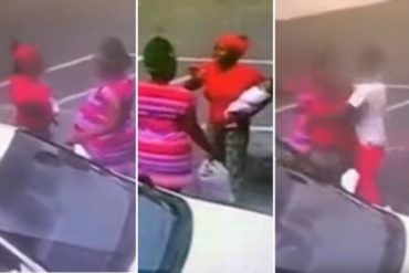 ¡LAMENTABLE! Fallece un bebé de 3 meses tras caer de los brazos de su madre durante una pelea con otra mujer (+Video sensible)
