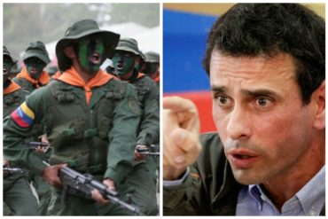 ¡ASÍ LO DIJO! Capriles a la FAN: en sus manos está detener tanta crueldad y muerte contra sus propios compañeros