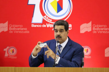 ¡AH, OK! Maduro alardea y dice que Venezuela tiene un «robusto sistema financiero» a pesar de los «ataques económicos» (+Video)