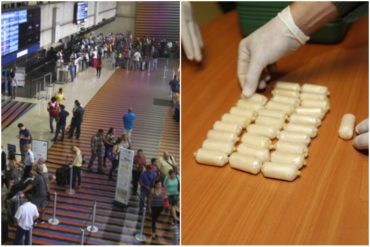 ¡IN FRAGANTI! Venezolana fue detenida por intentar viajar con 18 dediles de cocaína en su vagina