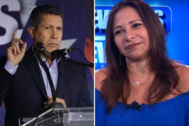 ¡LLEVE! Ibéyise Pacheco se la canta a Henri Falcón por “imitar” a Guaidó: “Que actitud tan infantil”