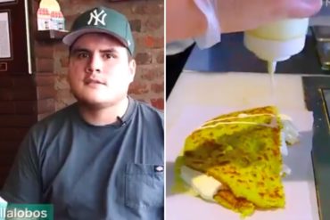 ¡MOTIVADOR! Conozca al venezolano de 25 años que popularizó las cachapas en New York (+Video)