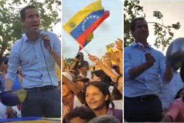 ¡NO COMIÓ CUENTO! Guaidó sacó su cacerola en Nueva Esparta durante alocución en Villa Rosa (+Video + Taca-Taca)