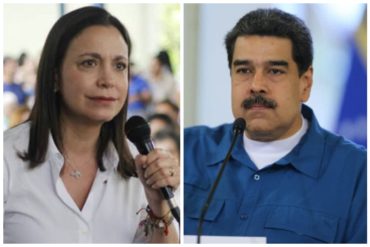 ¡ASÍ LO DIJO! “Rodearlo con una fuerza superior”: La única opción que queda contra Maduro, según María Corina Machado