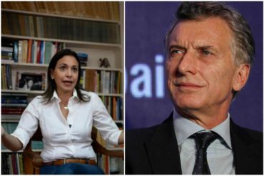 ¡SE TENÍA QUE DECIR Y LO DIJO! “El tiempo de la denuncia y la advertencia se acabó”: La petición de María Corina a Macri