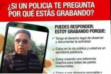 ¡CONOZCA! 5 maneras de defenderte si eres cuestionado o extorsionado por un funcionario en la vía pública