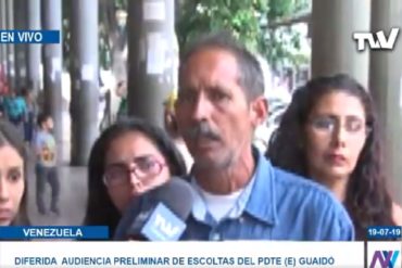 ¡ANGUSTIADO! “Quiero saber dónde está mi hijo”: Implora el padre de uno de los escoltas de Guaidó detenido