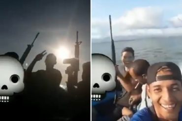 ¡VÉALOS! Estos serían los presuntos miembros de las bandas criminales que se disputan el control de la costa del estado Sucre (+Video)