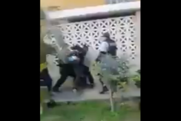¡INDIGNANTE! Denuncian que oficiales agredieron a un vendedor venezolano en Perú (+Video)