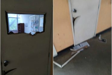 ¡GRAVE! Reportan actos vandálicos en los salones de la Escuela de Administración de la UCV (+Fotos)