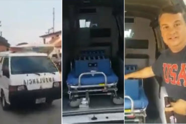 ¡DESCARO! Difunden video de ambulancia con sirenas encendidas simulando una “urgencia”: Lo que transportaba era cajas de cervezas (+Video)