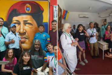 ¡LE MOSTRAMOS! Activistas de Code Pink que invadieron embajada de Venezuela en EEUU fueron invitados en el foro de Sao Paulo (+Fotos)