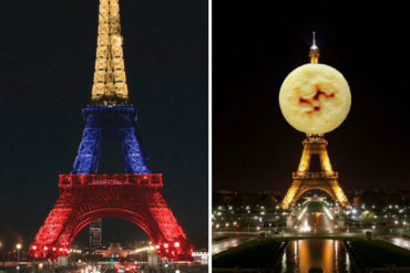 ¡MORIRÁS DE LA RISA! El ‘fake news’ sobre la Torre Eiffel iluminada con el tricolor nacional desató una ola de memes en las redes