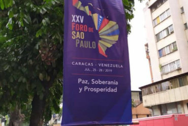 ¡NO SE LO PIERDA! Venezuela acoge el Foro de São Paulo que se centra en la defensa de Maduro y de Cuba, según El País