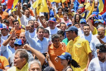 ¡EN UNIDAD! Miembros de Vente Venezuela acompañaron a Guaidó en su recorrido por Nueva Esparta (+Video)