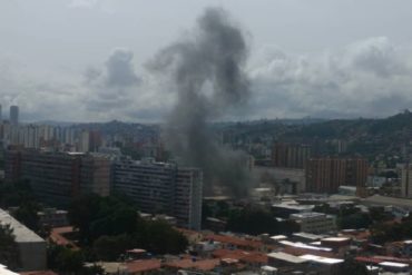 ¡LO QUE FALTABA! Reportan explosión en la subestación eléctrica de la parroquia San Juan en Caracas este #23Jul