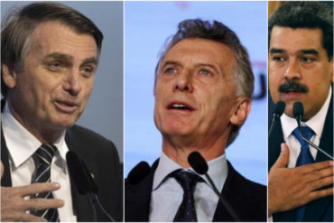 ¡ATENCIÓN! Bolsonaro apoya reelección de Macri: “No quiero que Argentina siga la línea de Venezuela”