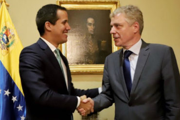 ¡LO ÚLTIMO! Juan Guaidó recibió este #30Jul al embajador alemán Daniel Kriener en el Palacio Federal Legislativo