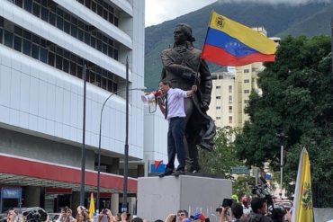 ¡SE LO MOSTRAMOS! Así fue recibido Juan Guaidó en la sede del PNUD este #5Jul (+Video)