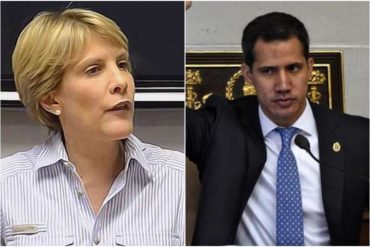 ¡AGARRA, PUES! Nitu Pérez Osuna pide la renuncia de Guaidó “si no puede tomar las decisiones” (+Video)