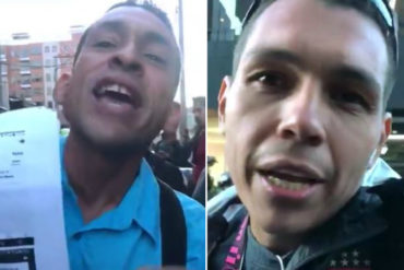 ¡SE LO MOSTRAMOS! Trabajadores venezolanos de Rappi protestaron en Bogotá para exigir mejores condiciones laborales (+Video)