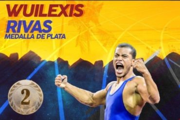 ¡GRAN LOGRO! Wuilexis Rivas se quedó con medalla de plata en los Panamericanos