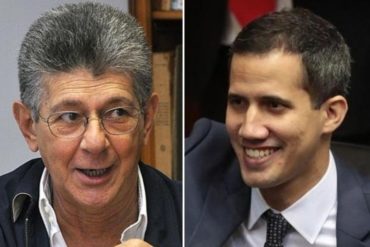 ¡VEA! “Este se la juega”: El mensaje de Ramos Allup aplaudiendo la valentía de Guaidó (+Video)