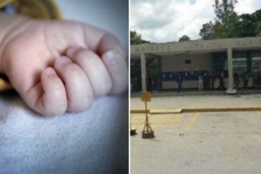 ¡IMPERDONABLE! Cadáver de un bebé se descompone en el Materno Infantil de Caricuao