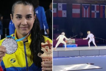 ¡VAMOS VENEZUELA! Patrizia Piovesan obtuvo medalla de Plata en los juegos Panamericanos de Lima (+Video)