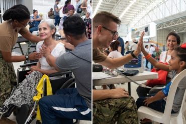 ¡GRAN LOGRO! Al menos 480 personas han sido atendidas en la misión humanitaria del buque USNS Comfort