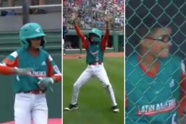 ¡NO SE LO PIERDA! Conoce a Chicken Little, el niño venezolano que con su show pone el sabor en la Serie Mundial de Pequeñas Ligas (+Video)