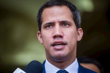 ¡ASÍ LO DIJO! Guaidó: “Es el momento para buscar una solución real a la crisis por la que pasa el país”