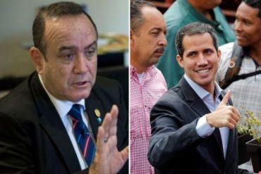 ¡LE CONTAMOS! El mensaje de Guaidó al nuevo presidente de Guatemala: «Esperamos trabajar juntos por soluciones para Venezuela»